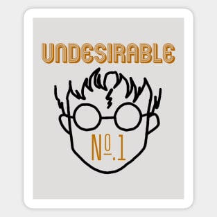 Undesirable No.1 Sticker